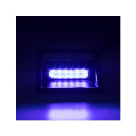 KF738BLU PREDATOR LED vnitřní, 6x LED 5W, 12/24V, modrý, ECE R65 Vnitřní LED predátory