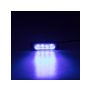 KF004EM5WBLU SLIM výstražné LED světlo vnější, modré, 12-24V, ECE R65 Vnější s ECE R65