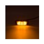 KF003EM5W SLIM výstražné LED světlo vnější, oranžové, 12-24V, ECE R65 Vnější s ECE R65