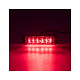 KF703RED LINEAR LED 6x5W LED, 12-24V, červený, ECE R10 Vnější ostatní