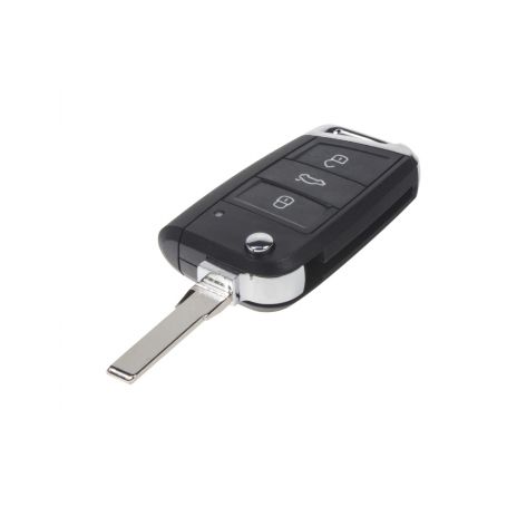 48VW014 Náhr. klíč pro Škoda, VW, Seat, 3tl., 434MHz, MQB platforma OEM ovladače, klíče