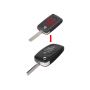 48PG130 Náhr. obal klíče pro Peugeot, 3-tlačítkový OEM obaly klíčů