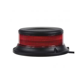 WL310MRED LED maják, 12-24V, 18x1W červený, magnet ECE R10 LED magnetické