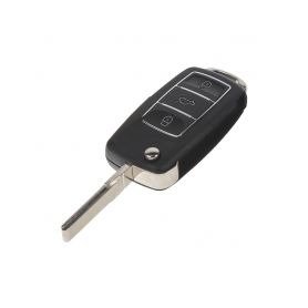 48VW105BLA Náhr. obal klíče pro Škoda, VW, Seat, 3-tlačítkový, černý OEM obaly klíčů