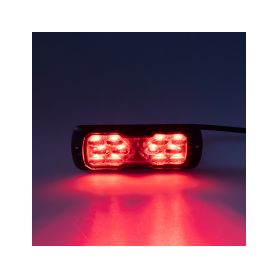 911-E31RED PROFI LED výstražné světlo 12-24V 11,5W červené ECE R65 114x44mm Vnější s ECE R65