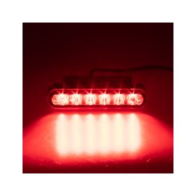 911-622RED PROFI výstražné LED světlo vnější, červené, 12-24V Vnější s ECE R65