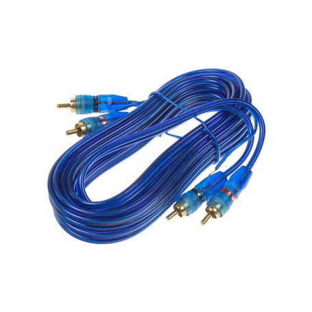 XS-2130 RCA audio kabel BLUE BASIC line, 3m Cinchové kabely + konektory
