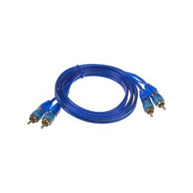 XS-2110 RCA audio kabel BLUE BASIC line, 1m Cinchové kabely + konektory