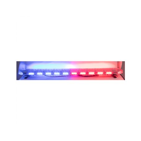 SRE911-AIR56BR LED rampa 1442mm, modrá/červená, 12-24V, ECE R65 Modré / červené 600-1400mm