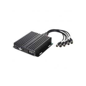 DVRB41C-10 Černá skříňka pro záznam obrazu až 1080P ze 4 kamer, 1x slot SD, GPS Speciální záznamové kamery