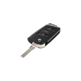 48VW125 Náhr. obal klíče pro VW 2014-, 3-tlačítkový OEM obaly klíčů