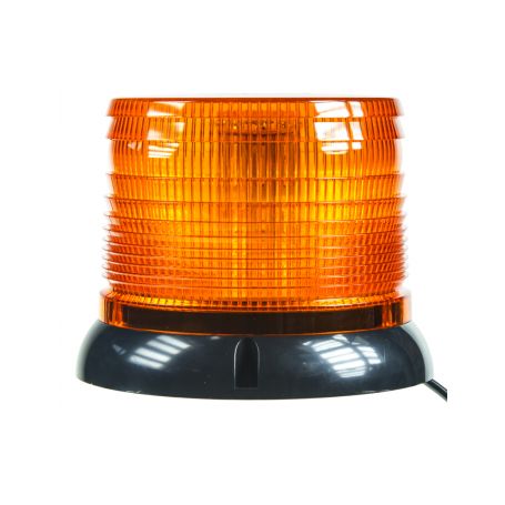 WL61 LED maják, 12-24V, oranžový magnet, homologace ECE R10 LED magnetické