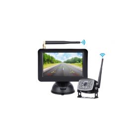 SVWD501SET SET bezdrátový digitální kamerový systém s monitorem 5" Audio video pro karavany