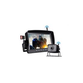 SVWD77SETAHDDVR SET bezdrátový digitální kamerový systém s monitorem 7" AHD, 2CH, DVR Audio video pro karavany
