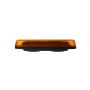 Oranžová miniaturní LED světelná rampa je díky svým rozměrům vhodná pro všechny typy vozidel. Je určená pro vozidla u kterých je kladen zvláštní důraz na výstražný efekt.