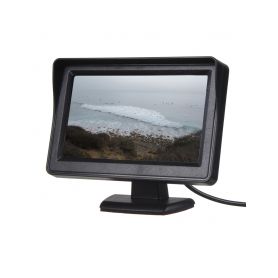 80054 LCD monitor 4,3" černý na palubní desku Na palubní desku