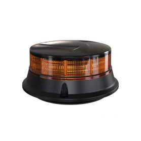 WL313M LED maják, 12-24V, 30x0,7W oranžový, magnet, ECE R65 R10 LED magnetické