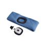 SIXTOL SX5021 Čelenka s čelovkou 180lm, nabíjecí, USB, univerzální velikost, bavlna/PE, modrá Čelovky