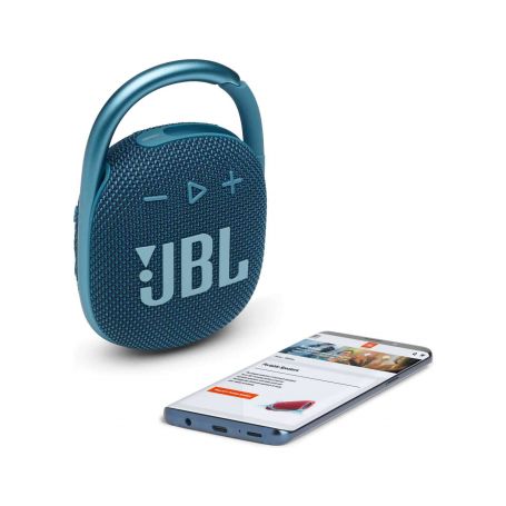 Bluetooth reproduktor JBL Clip 4 Blue Bezdrátové reproduktory