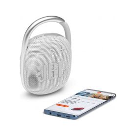 Bluetooth reproduktor JBL Clip 4 White Bezdrátové reproduktory