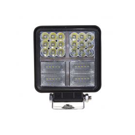 WL-834 LED světlo hranaté, bílá + oranžová, 38x3W, ECE R10 Pracovní světla a rampy