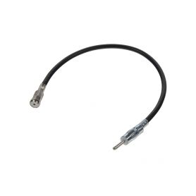 66027 Anténní adaptér ISO -DIN s kabelem 18 cm Anténní adaptéry