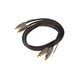 PC1-410 KUERL BLACK MID CINCH kabel 1m Cinchové kabely + konektory