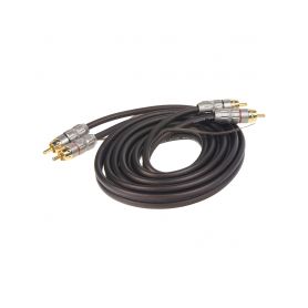 PC1-420 KUERL BLACK MID CINCH kabel 2m Cinchové kabely + konektory