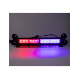 KF752BLRE PREDATOR LED vnitřní, 12x3W, 12-24V, modro-červený, 353mm, ECE R10 Vnitřní LED predátory