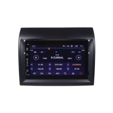 80887A Autorádio pro FIAT/CITROEN/PEUGEOT s 7" LCD, Android 10.0, WI-FI, GPS, Carplay, Bluetooth, 3xUSB Pevné GPS navigace