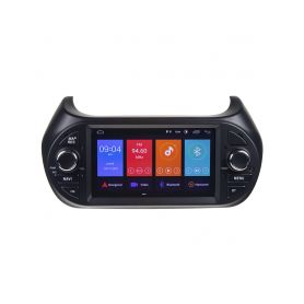 80886A Autorádio pro FIAT/CITROEN/PEUGEOT s 7" LCD, Android 10.0, WI-FI, GPS, Mirror link, Bluetooth, 3xUSB Pevné GPS navigace