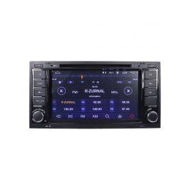 80893A Autorádio pro VW Touareg 2004-2011 / T5 2003-2010 s 7" LCD, Android 10.0, WI-FI, GPS, Mirror link Pevné GPS navigace