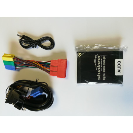 55xcad003 adaptér pro ovládání USB zařízení OEM rádiem AUDI USB hudební přehrávače