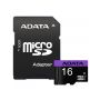 ADATA 1105-058 Premier MicroSDHC 16GB UHS-I Class10 + SD adaptér Příslušenství záznamových kamer