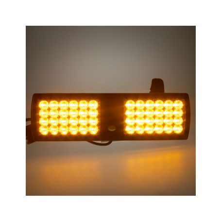 KF802 PREDATOR dual LED vnitřní, 48x1W, 12-24V, oranžový Vnitřní LED predátory
