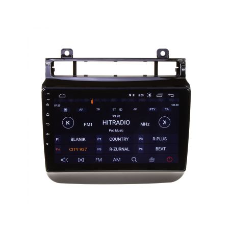 80816A Autorádio pro VW Touareg 2011-2017 s 9" LCD, Android 11.0, WI-FI, GPS,Carplay, Mirror link, Bluetoot Pevné GPS navigace