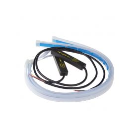 96UN11-45 LED pásek, dynamické blinkry oranžová / poziční světla bílá, 45 cm LED pásky