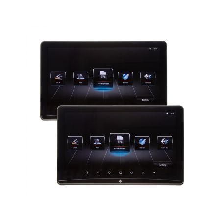 DS-X106AAMC Set LCD monitorů 10,6" OS Android/USB/SD/HDMI s držákem pro Mercedes-Benz - 1