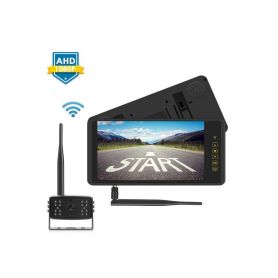 SVWD901SETAHD SET bezdrátový digitální kamerový systém s monitorem 9" AHD na zrcátko Audio video pro karavany