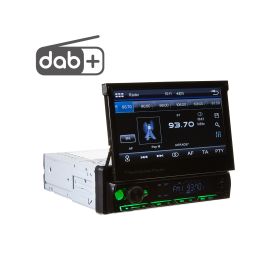 80823DB 1DIN DAB / FM autorádio s výsuvným 7" LCD, Mirror link, Bluetooth, SD/DUAL-USB/RDS/ČESKÉ MENU Multimediální autorádia