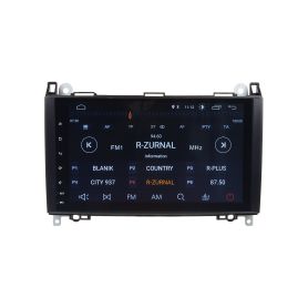 80809A Autorádio pro Mercedes s 9" LCD, Android 11.0, WI-FI, GPS, Carplay, Bluetooth, 2x USB Pevné GPS navigace