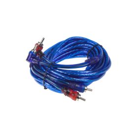 XS-2150 RCA audio kabel BLUE BASIC line, 5m Cinchové kabely + konektory