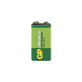 GP batteries 110719 GP Greencell 6F22 zinkochloridova baterie 9V - 1