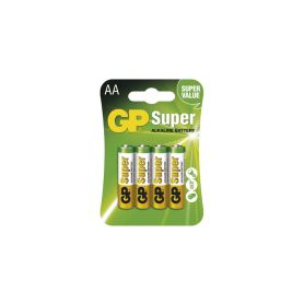 GP batteries 110742 4 GP Super LR6 (AA) alkalicka baterie 1,5V - 1