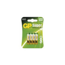 GP batteries 110740 4 GP Super LR03 (AAA) baterie 1,5V Baterie