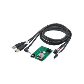 248884 2x USB+JACK konektor Subaru Outback (15-) USB/AUX kabely