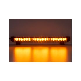 KF77-484 LED alej voděodolná (IP67) 12-24V, 27x LED 1W, oranžová 484mm, ECE R65 Voděodolné