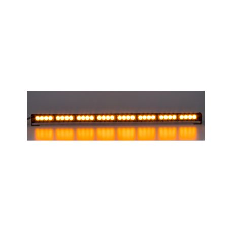 KF756DI-8 LED světelná alej, 32x 3W LED, oranžová s displejem 910mm, ECE R10 Vnitřní LED světelné aleje