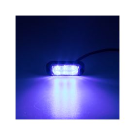 KF003EM5WBLU SLIM výstražné LED světlo vnější, modré, 12-24V, ECE R65 - 1