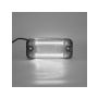KF665WH Přední obrysové světlo LED, bílý obdélník, ECE R10 Obrysová a poziční světla